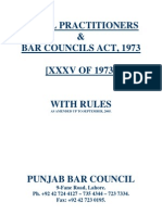 Barcouncil Act Amended 2005