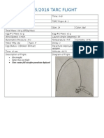 2015/2016 TARC FLIGHT: Not Straight Better Than Last Flight