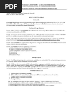 XXXIII CONERB Regulamento Geral 2015