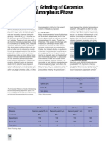 Containing An Amorphous Phase: Pull-Out During Grinding of Ceramics