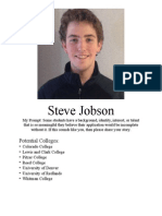 Steve Jobson College Essay Final Display