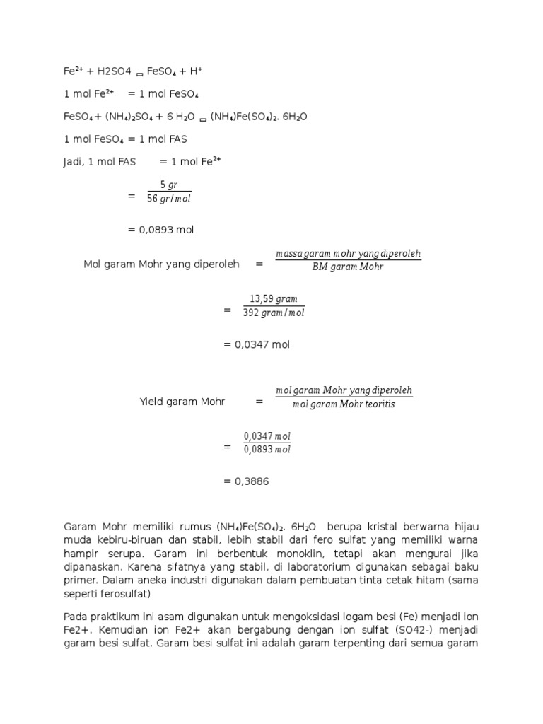 Ferro Ammonium Sulfat Pdf