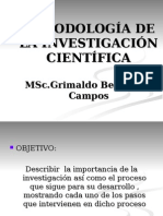 Metodologia de La Investigacion