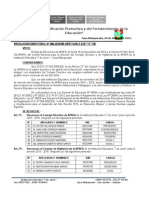 Resoluciones Directoral Apafa 2015