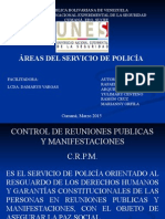 Areas Del Servicio Policial