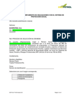 Anexo No 6 Cumplimiento de Obligaciones Al Sistema de Proteccion Social