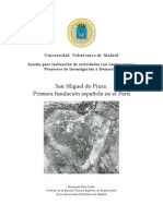San Miguel de Piura - Primera Fundacion Española en Peru
