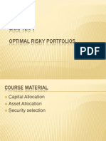 Optimal Risky Portfolio (Bodie) PDF