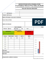 Formato HV Indicadores