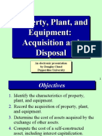 Property, Plant, and Equipment: Acquisition and Disposal