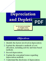 Depreciation and Depletion Depreciation and Depletion