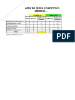 Análisis de la matriz PEYEA y factores críticos de éxito de la empresa X