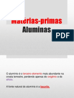 Matérias-primas Aluminas