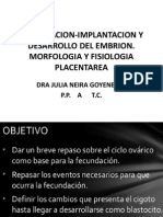 06-05-2015 Fecundacion-implantacion y Desarrollo Del Embrion