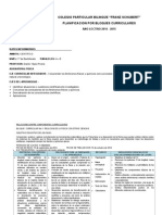 Planificación Por Bloques 1ro. Bachillerato (FISICA)