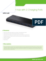USB 3.0 7-Port Hub With 2 Charging Ports: Features