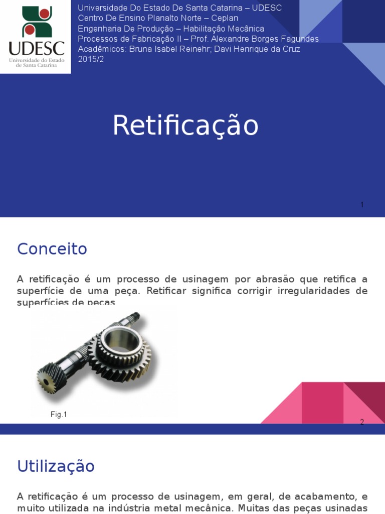 Retificação | Materiais | Engenharia