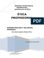 Modulo de Etica Profesional