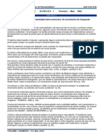 O Debate Da Busca de Uma Identidade Latino-Americana. Os Movimentos de Vanguarda