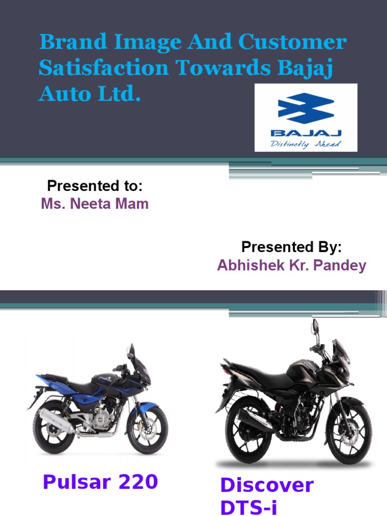 Customer Satisfaction In Bajaj Pdf Customer Satisfaction Motorcycle