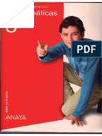 MATEMATICAS. Anaya 5º. Libro Abre La Puerta