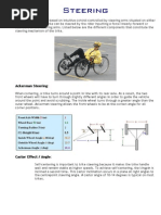 Recumbent Trike Steering