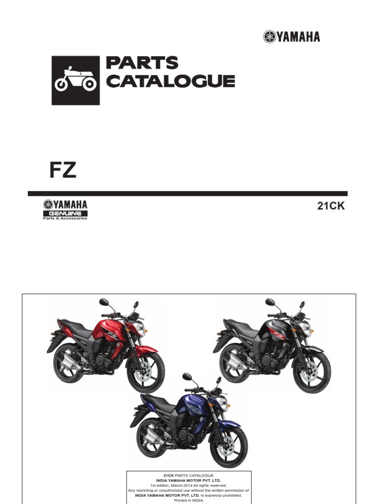 yamaha sz spare parts