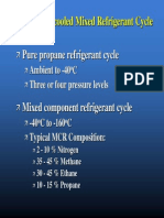 Propane Precooled Mixed Refrigerant Cycle Pure Propane Refrigerant Cycle
