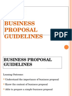 English Unit 5 Business Proposal Guideline