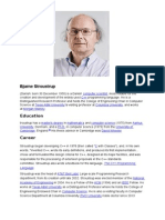 Assigment -Bjarne Stroustrup