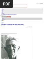 Clidio Nigro o Compositor de “Olinda Quero Cantar”
