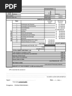 EJCDC Pay Application Excel Guide | PDF | Spreadsheet | Business