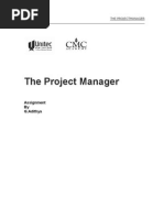 The Project Manager Assignment 1