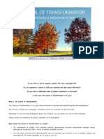 School of Transformation - English Brochure 2015-2016 PDF