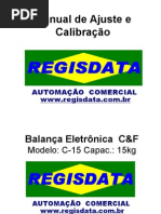 Calibrar filizola pl 150 2016