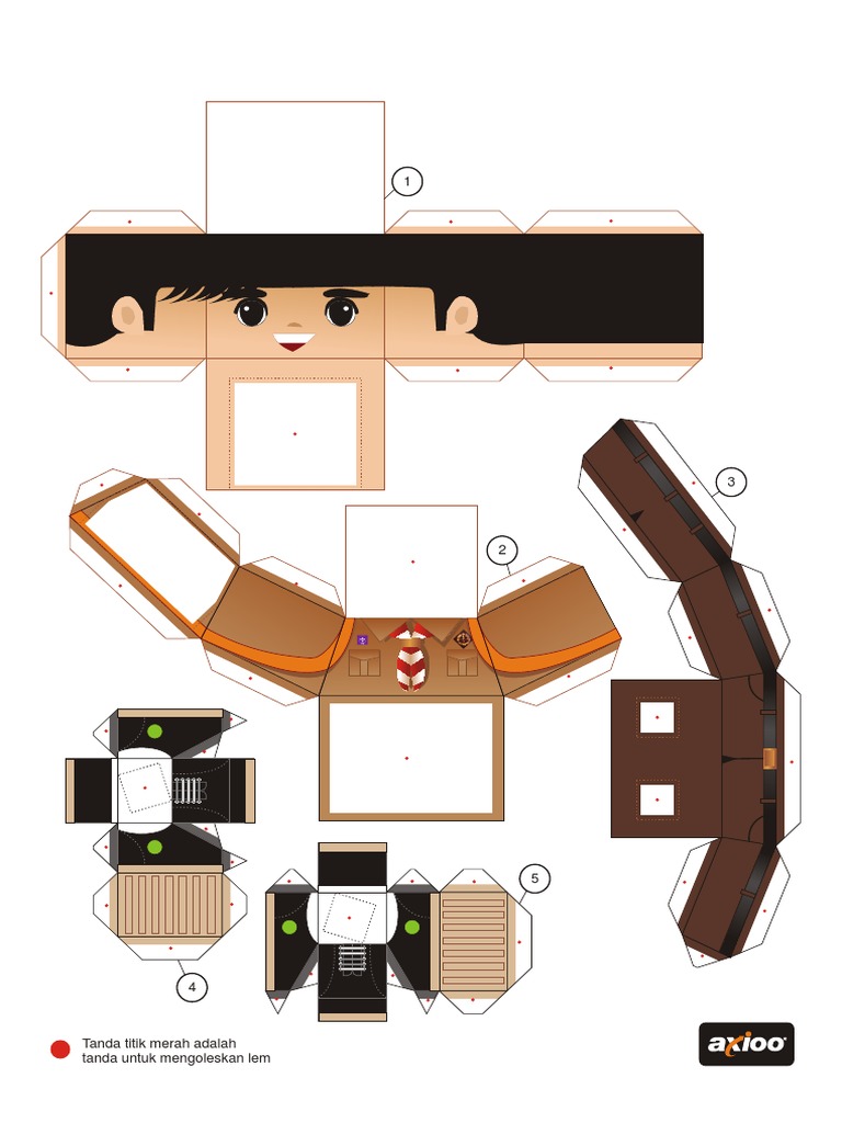 PAPERCRAFT PRAMUKA 