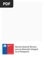 Norma Tecnica para La Atencion Integral en El Puerperio 2015