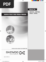 Download Daewoo DAEWOO FROST FREE FRIDGE FREEZER  by avo638 SN285890721 doc pdf