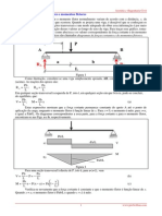 Diagramas de forças cortantes e momentos fletores