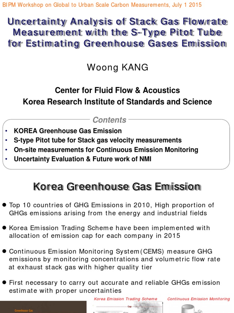 Uncertainty Analysis of Stack Gas Flowrate Measurement With The S-Type ...