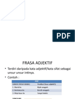 Frasa Adjektif