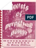 Secrets of Perpetual Power - Hendershot Mystery by Barry Hilton