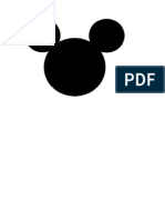 Mickey Mask Template