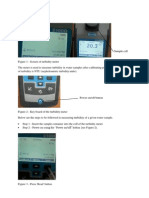 Turbidity and DO Meter-Draft SOP