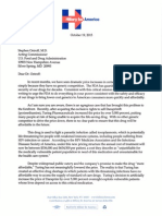 10/19/15 FDA Letter on Turing