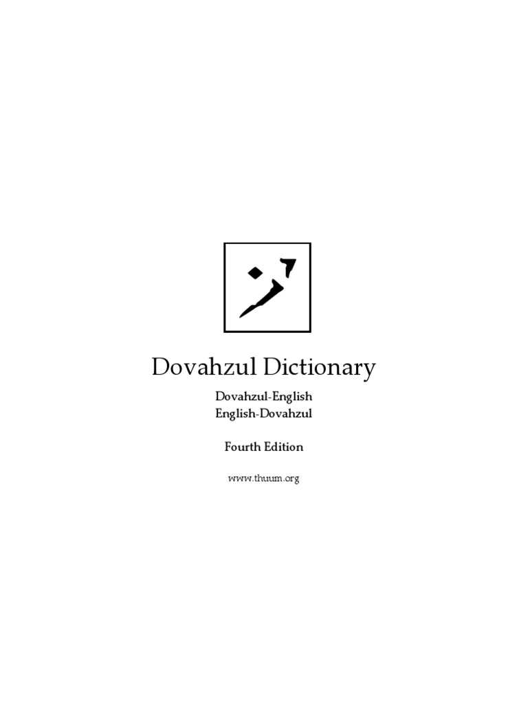 Dicionário de Dovahzul, PDF, Adjective