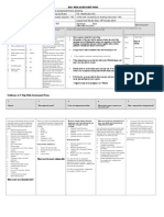 Basc Risk Assessment Form: Start of Season