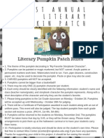 Literary Pumpkin Patch
