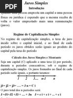 Juros Simples