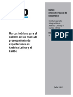 Marcos Teóricos para El Análisis de Las Zonas de Procesamiento de Exportaciones en América Latina y El Caribe